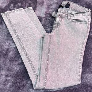 City Streets Grey Wash Skinny Jeans Sz 5